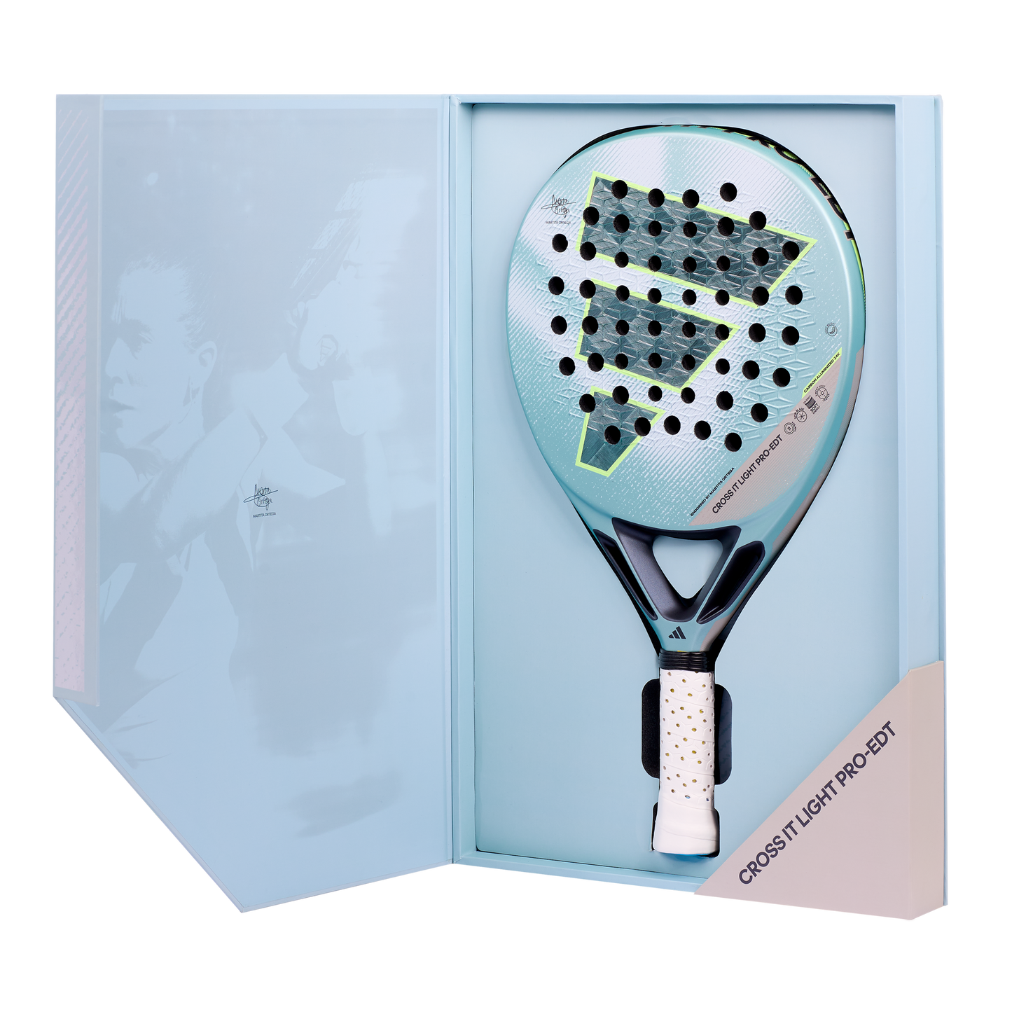 Adidas Cross It Light Pro EDT 2026 Padelschläger Rückansicht