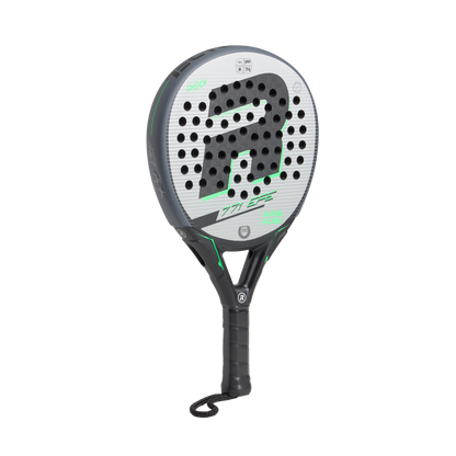 Royal Padel EFE Extreme 2026 Padel Schläger Carbon Allround grau grün Seitenansicht