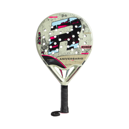 Royal Padel 36 Aniversario Light 2026 Padel Schläger Carbon Control weiss frontal