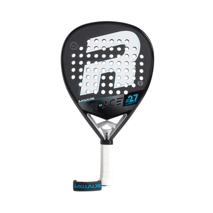 Royal Padel R-Ace Light 2026 Padel Schläger Carbon Power schwarz blau frontal
