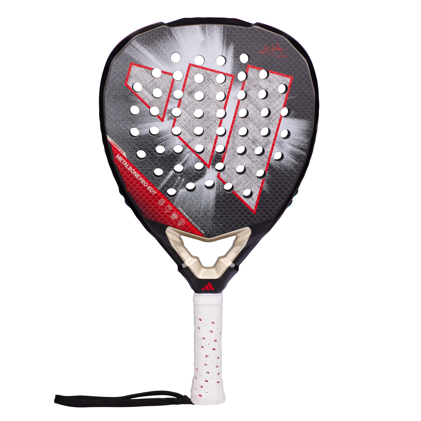 Adidas Metalbone Pro EDT 2026 Ale Galán Padelschläger Rückansicht