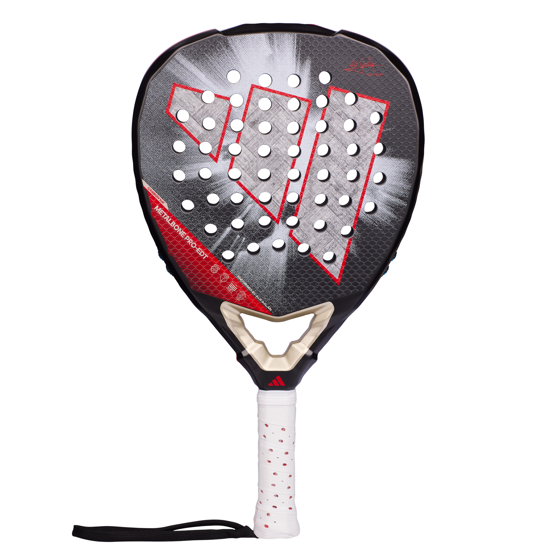 Adidas Metalbone Pro EDT 2026 Ale Galán Padelschläger Rückansicht
