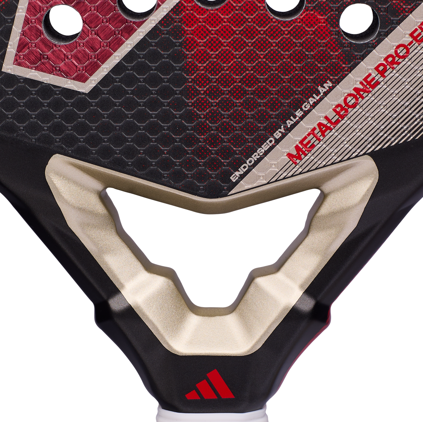 Adidas Metalbone Pro EDT 2026 Ale Galán Padelschläger Rahmen Detail