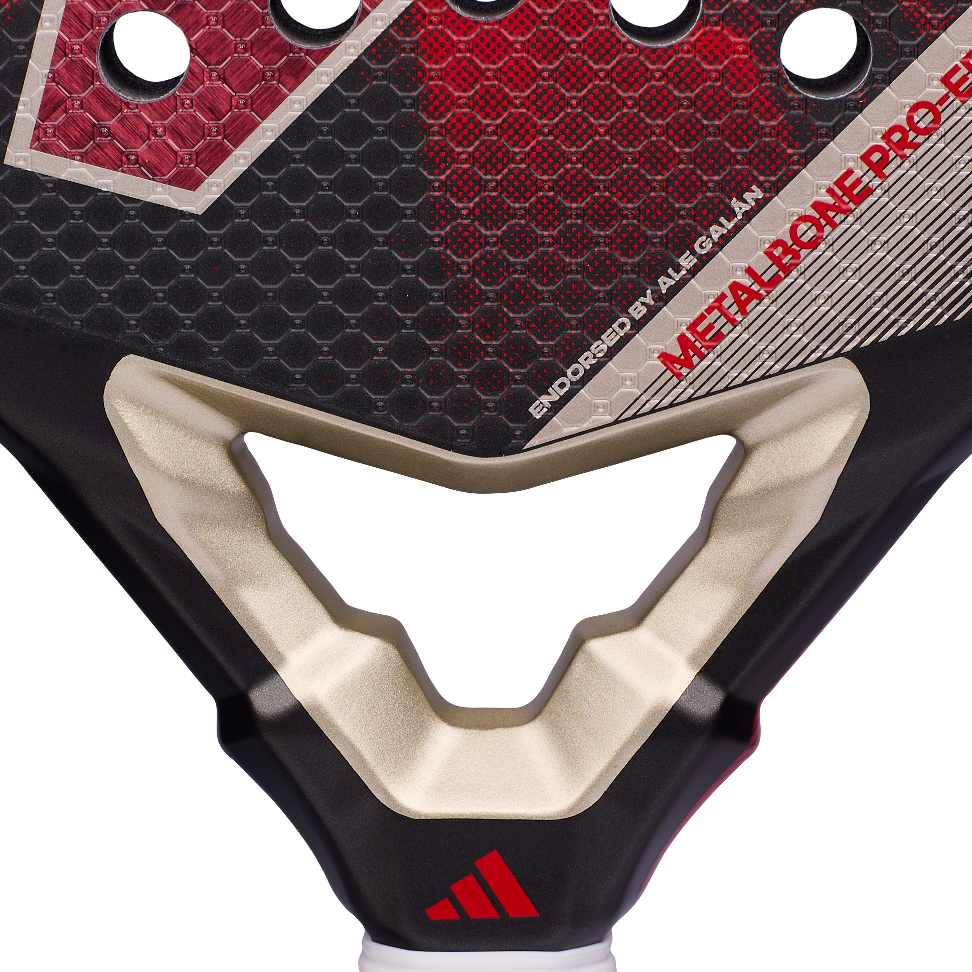 Adidas Metalbone Pro EDT 2026 Ale Galán Padelschläger Rahmen Detail