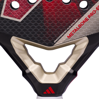 Adidas Metalbone Pro EDT 2026 Ale Galán Padelschläger Rahmen Detail