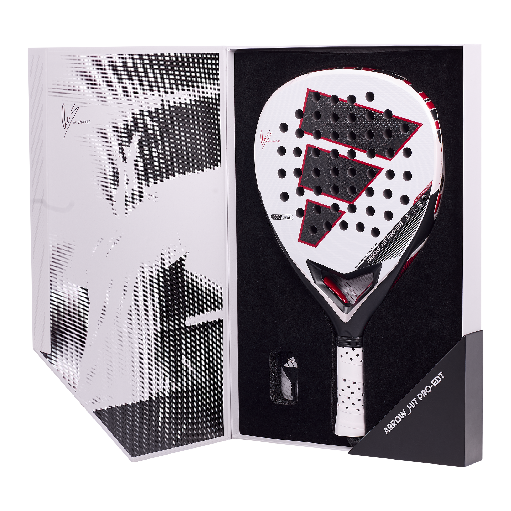 Adidas Arrow Hit Pro EDT 2026 Padelschläger Verpackung