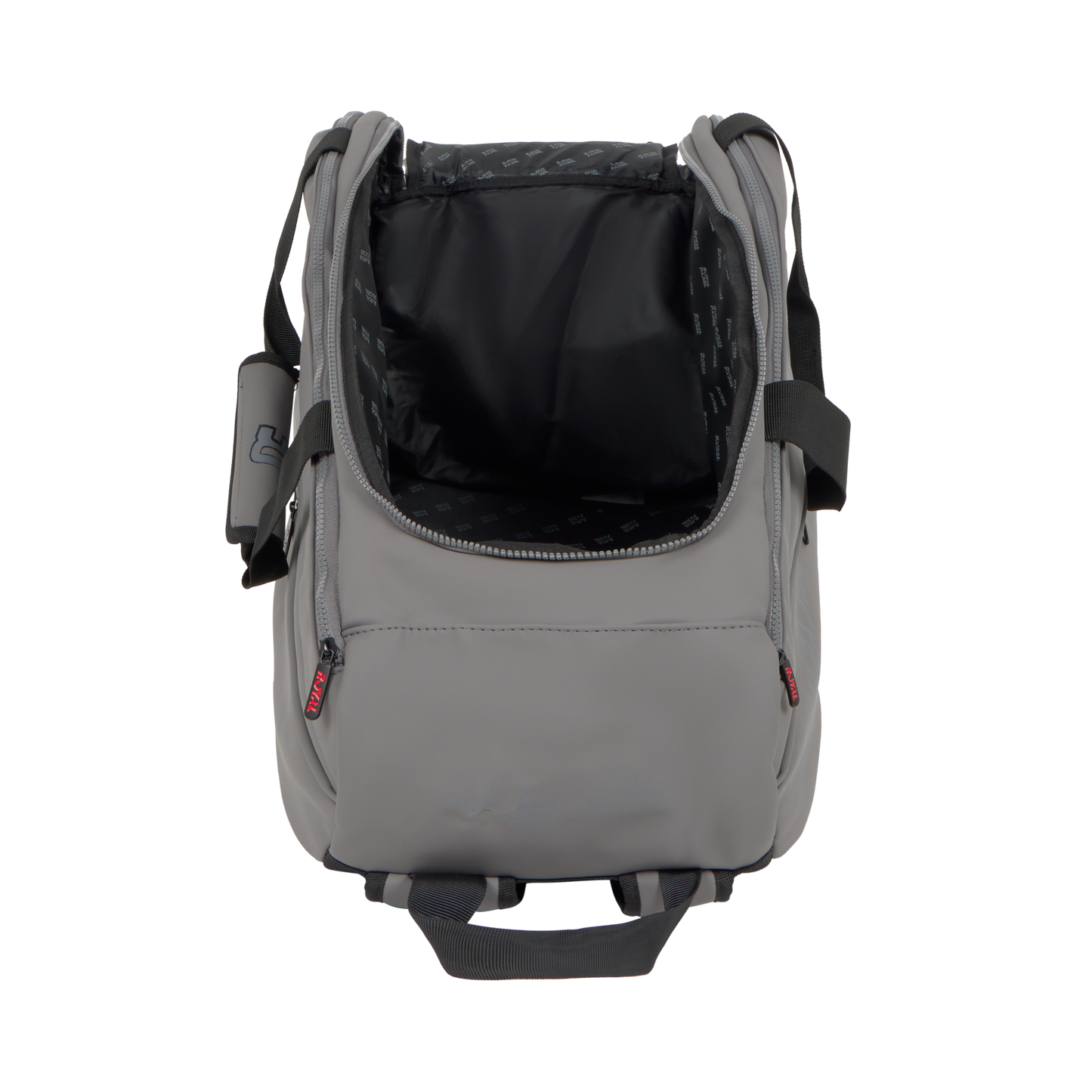 Royal Padel Tasche Force Grau Padel Tasche Innenfach Übersicht