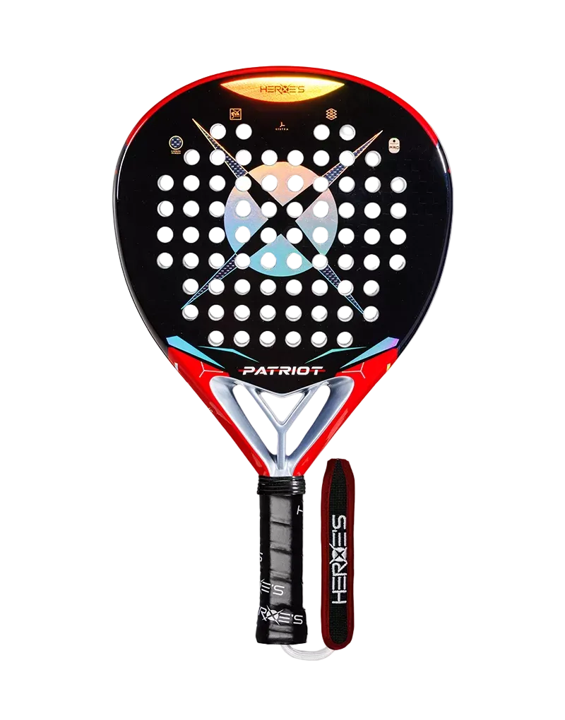 Heroes Patriot 2025 Padelschläger Frontalansicht