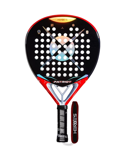 Heroes Patriot 2025 Padelschläger Frontalansicht