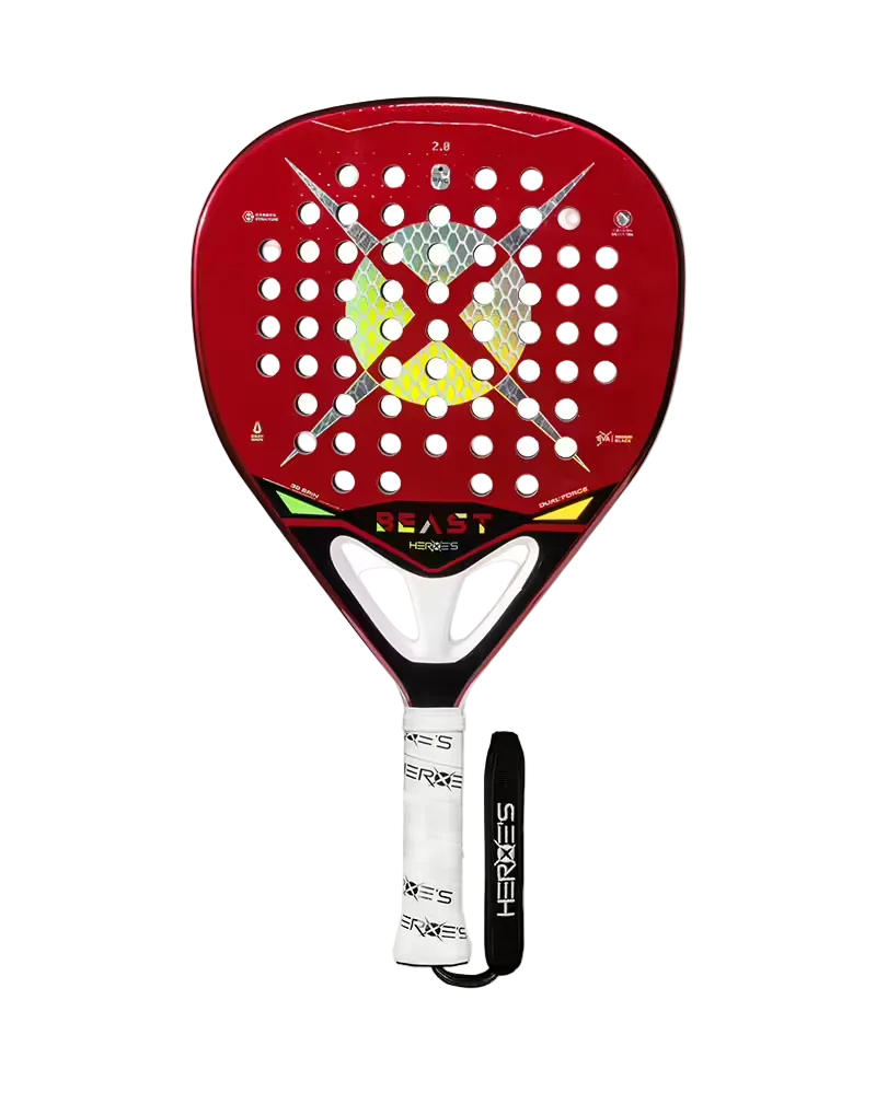 Heroes Beast 2026 Padelschläger Frontalansicht