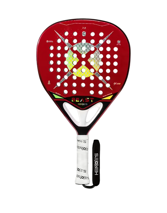 Heroes Beast 2026 Padelschläger Frontalansicht